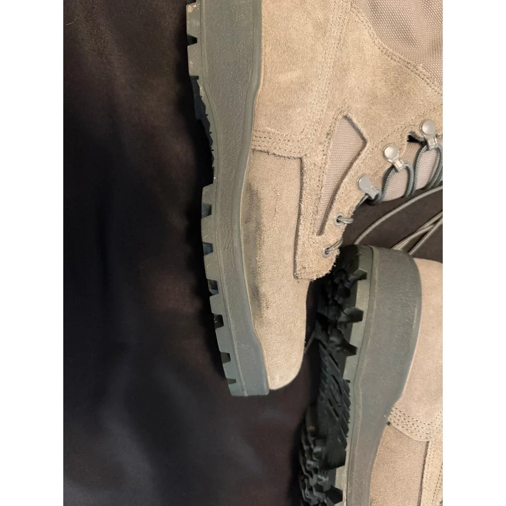 Wellco Air Force TW Sage Green Military Combat Boots 9.5 W 81040F004 Mens